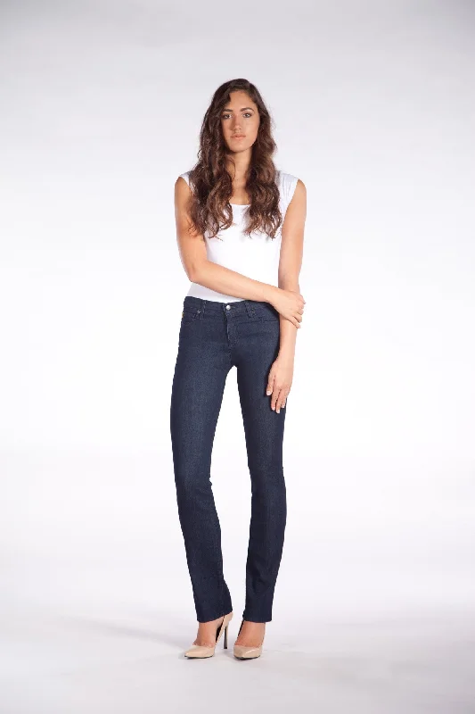 1158 (High Rise Straight Rinse Indigo) British Gentlewoman Style