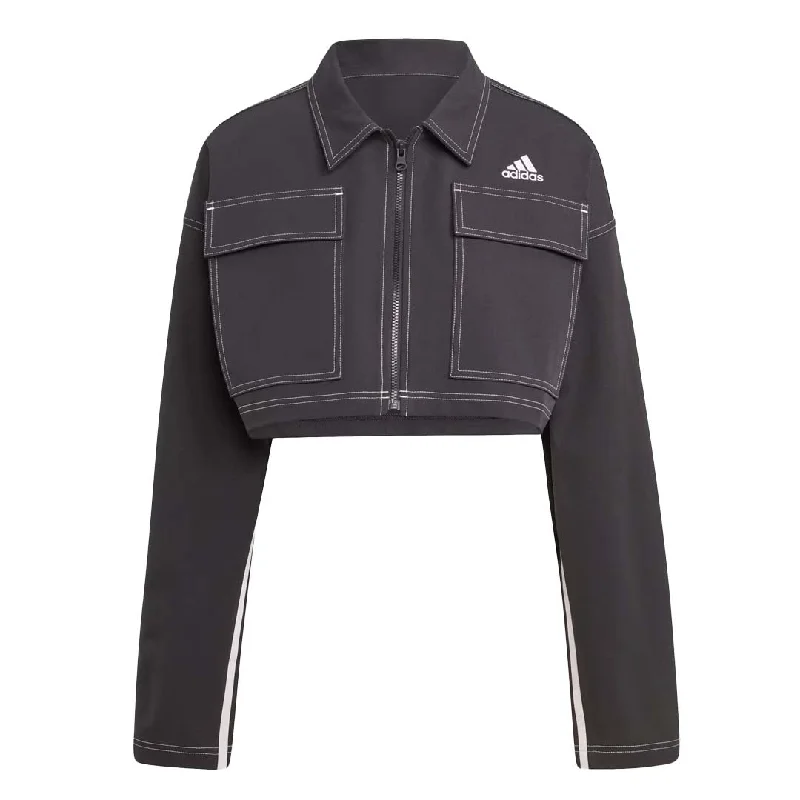 adidas - Women's Dance Crop Jacket (IB4751) Geometric