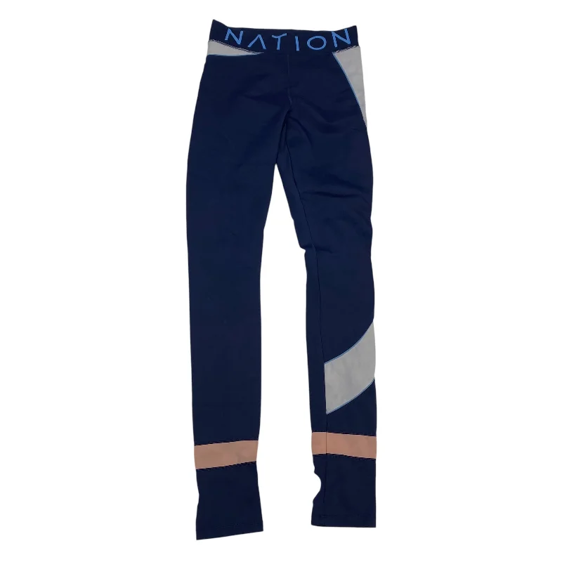 Athletic Leggings By Nation In Blue, Size: M Youthful Women's Anime - inspired