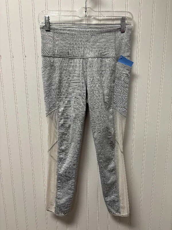 Athletic Leggings By Athleta In Grey, Size: S Contemporary 