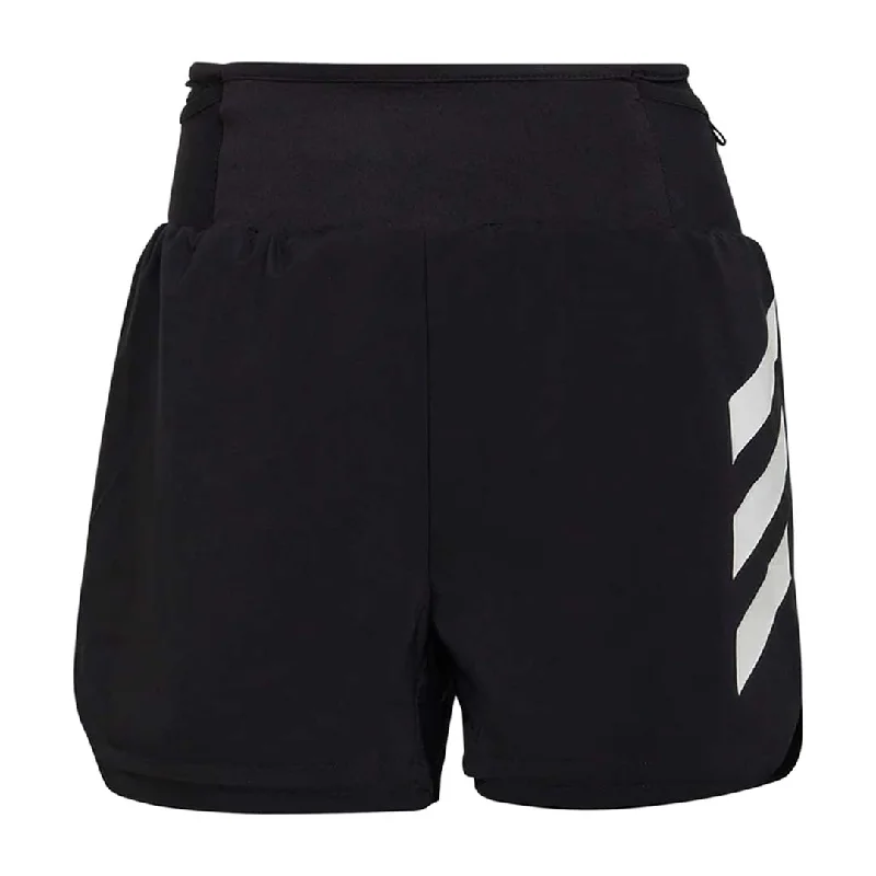 adidas - Women's Terrex Agravic 3 Inch Shorts (HA7545) Geometric