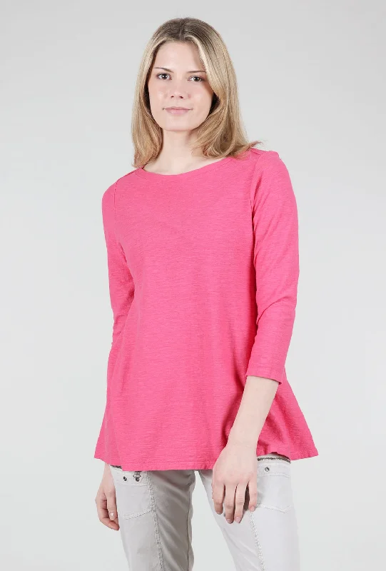 Boatneck Swing Top, Watermelon Laid - back Women's Vibe