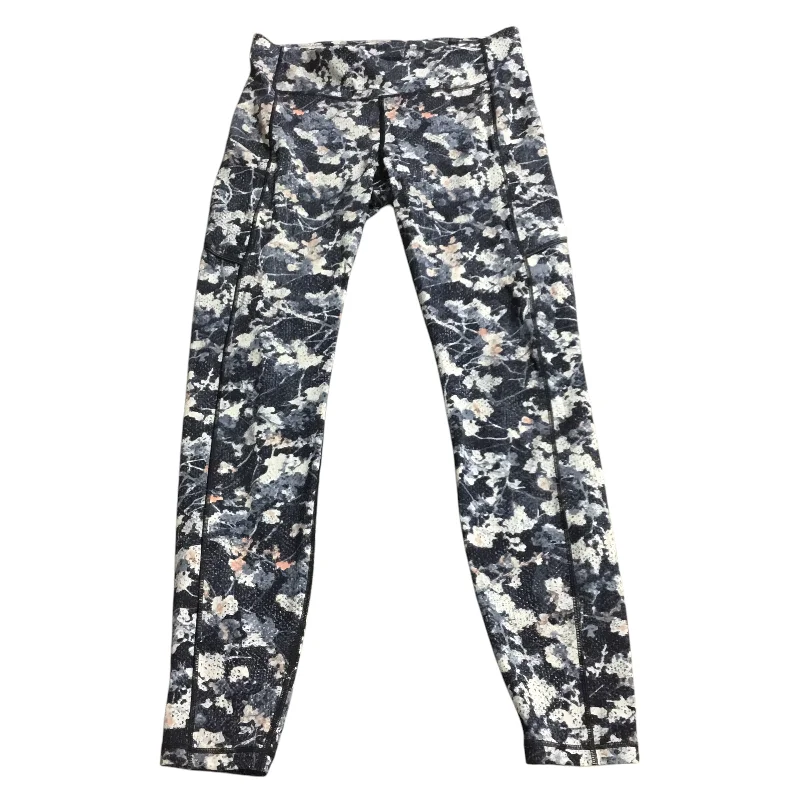 Athletic Leggings By Lululemon In Multi-colored, Size: 8 Contemporary 