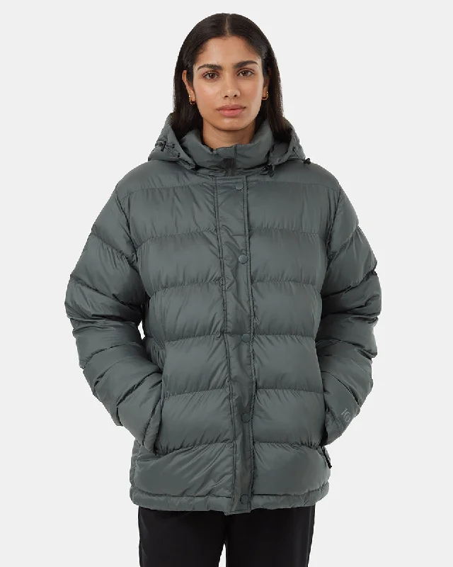 Ungendered Cloud Shell Mid-Length Puffer Sporty Women's Athleisure 