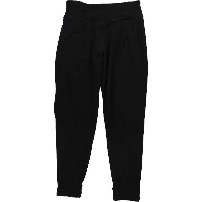Free People Womens Agile Slit Leg Athletic Sweatpants, Black, Medium Luxurious Women's High -  end