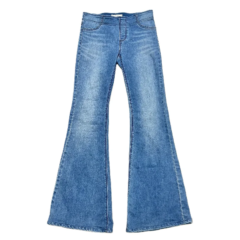 Jeans Flared By Free People In Blue Denim, Size: 2 Refined Women's Hand - crafted