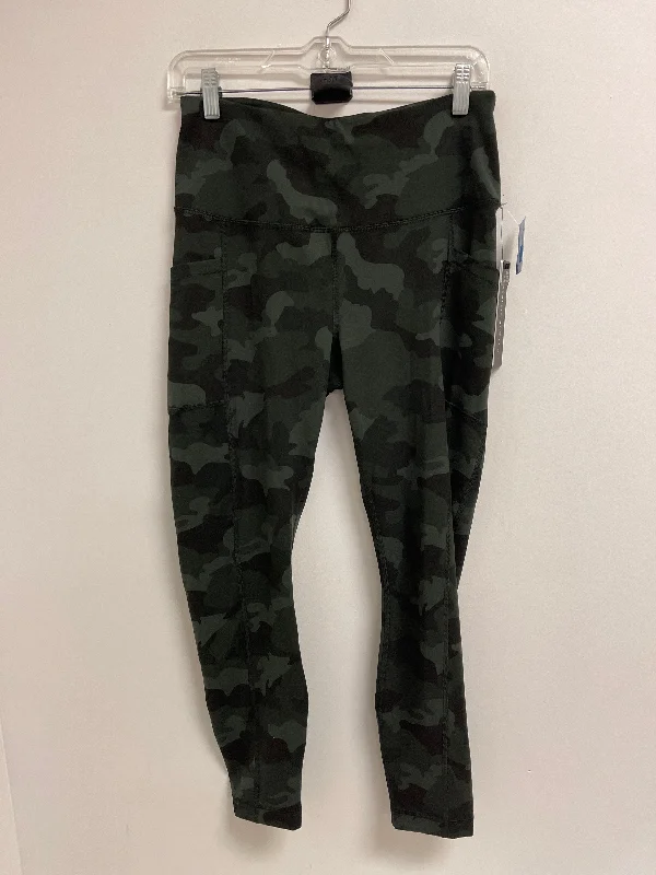 Athletic Leggings By Yogalicious In Camouflage Print, Size: L Relaxed Women's 