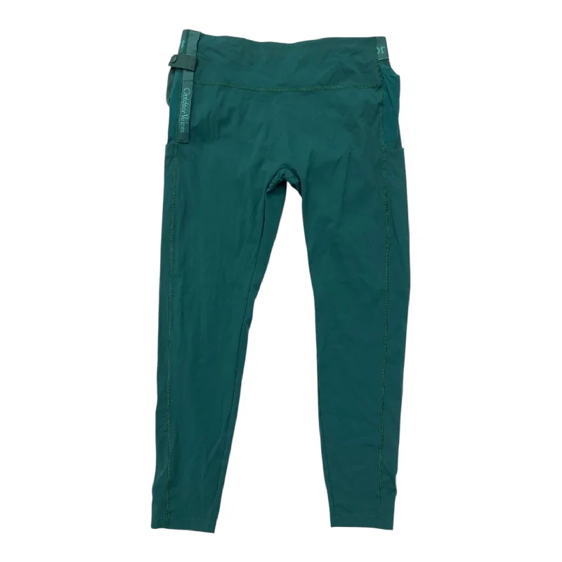 Athletic Leggings By Outdoor Voices In Green, Size: Xl Street