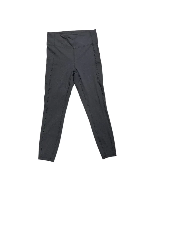 Athletic Leggings Capris By Lululemon In Black, Size: 8 Unique Women's Upcycled