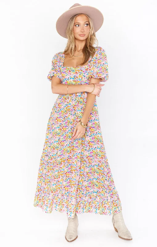 Linds Midi Dress ~ Rainbow Fields Rugged Women's Outdoor 