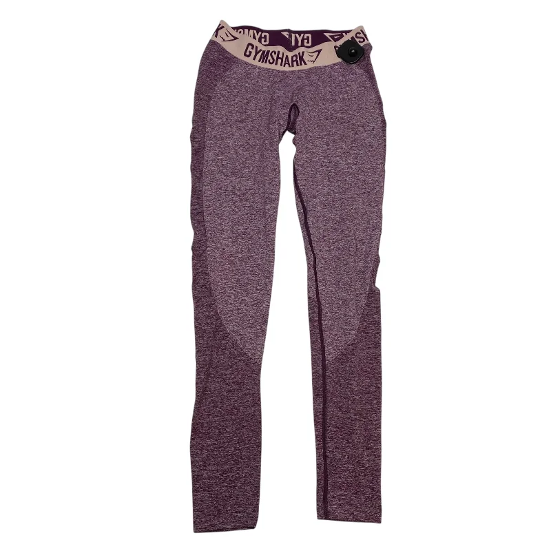 Athletic Leggings By Gym Shark In Purple, Size: S Sophisticated Women's 
