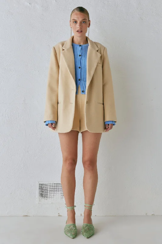 Nada Blazer Butter Bold Women's Animal Print