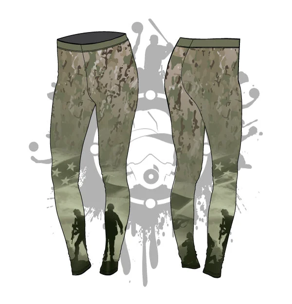 Armed Forces (Army) Womens Leggings Traditional Women's Wool