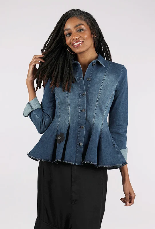 La Belle Denim Jacket, Blue European
