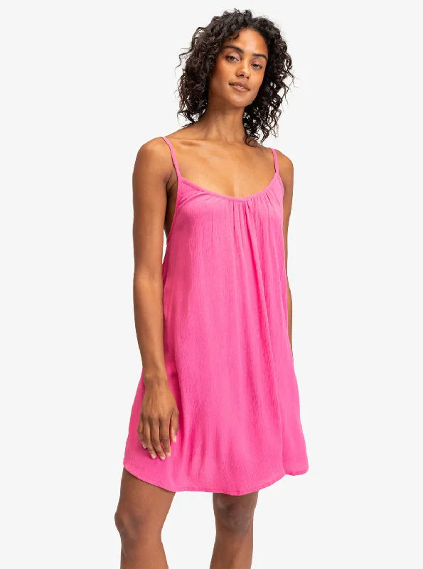 Spring Adventure Solid Dress - Shocking Pink Rugged Women's Outdoor 