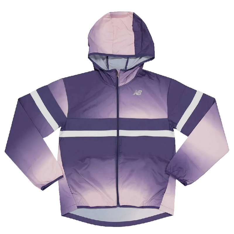 New Balance - Women's Accelerate Jacket (WJ23237 LLC) Artistic Women's Hand - painted New Balance - Women's Accelerate Jacket (WJ23237 LLC) Artistic Women's Hand - painted