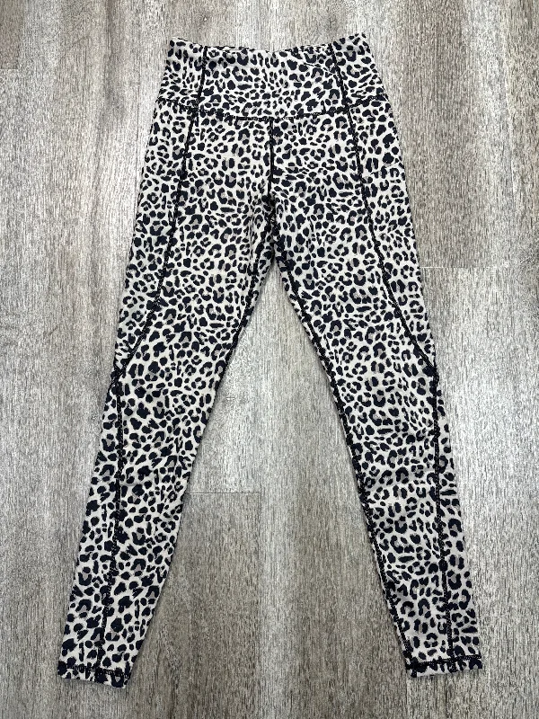 Athletic Leggings By Promover In Animal Print, Size: S Sleek Women's 