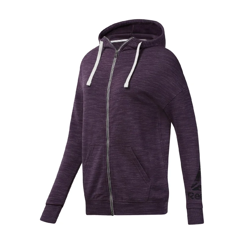 Reebok Womens Marble Hoodie Sweatshirt, Purple, X-Small Dapper Women's Bow - adorned Reebok Womens Marble Hoodie Sweatshirt, Purple, X-Small Dapper Women's Bow - adorned