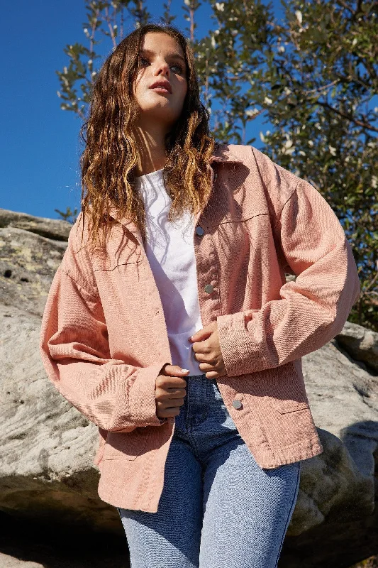 Maira Jacket - Pink Practical Women's Quick - dry