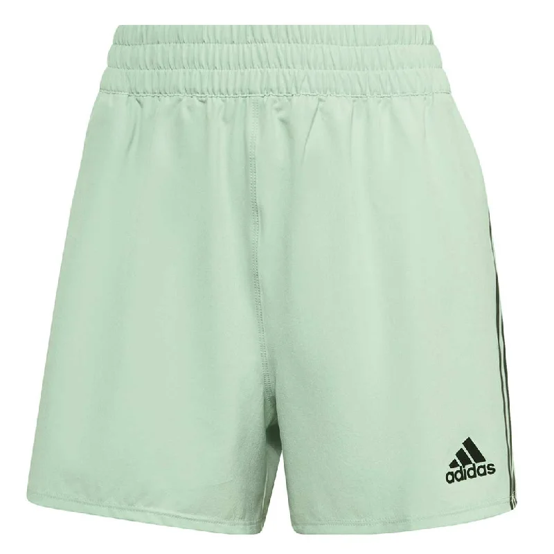 adidas - Women's Train Icons 3-Stripes Woven Shorts (HJ9823) Confident Women's Power