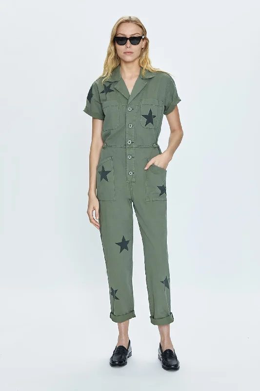 Grover Jumpsuit - Royal Honor Refined Women's Hand - crafted