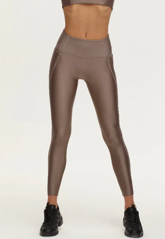 Stretch Leggings mit hohem Bund - Stardust Polished Women's Silk