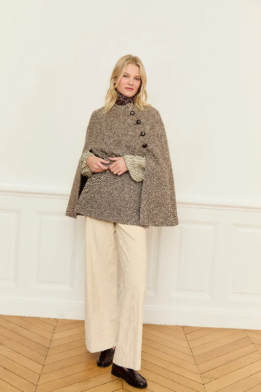 Clery Cape Sophisticated Women's 