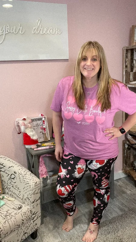 Love Gnome Leggings Laid - back Women's Style