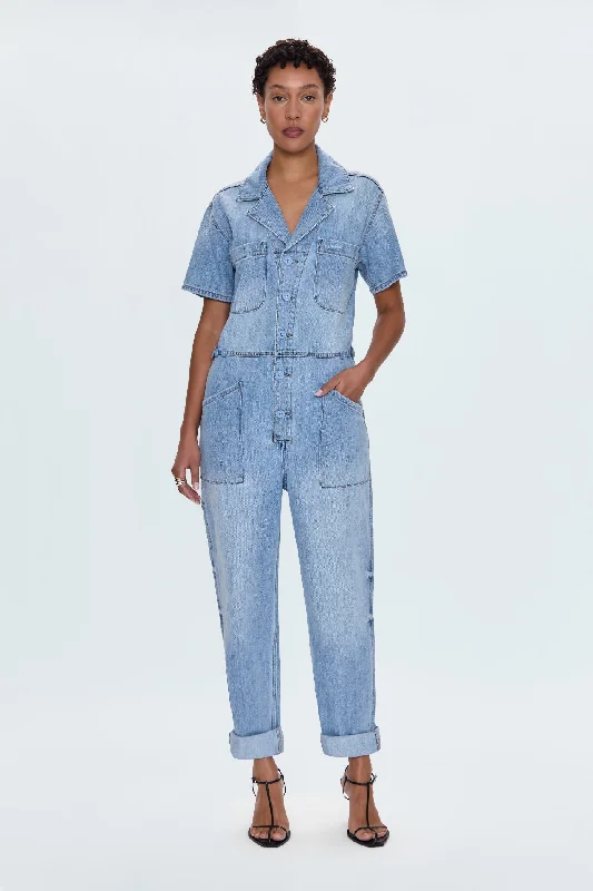 Grover Jumpsuit - Disoriented Preppy Women's College