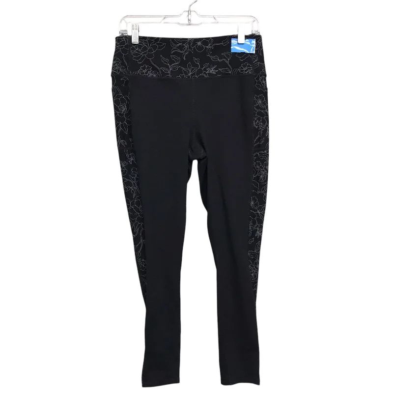 Athletic Leggings By Skechers In Black, Size:L Practical Women's Quick - dry