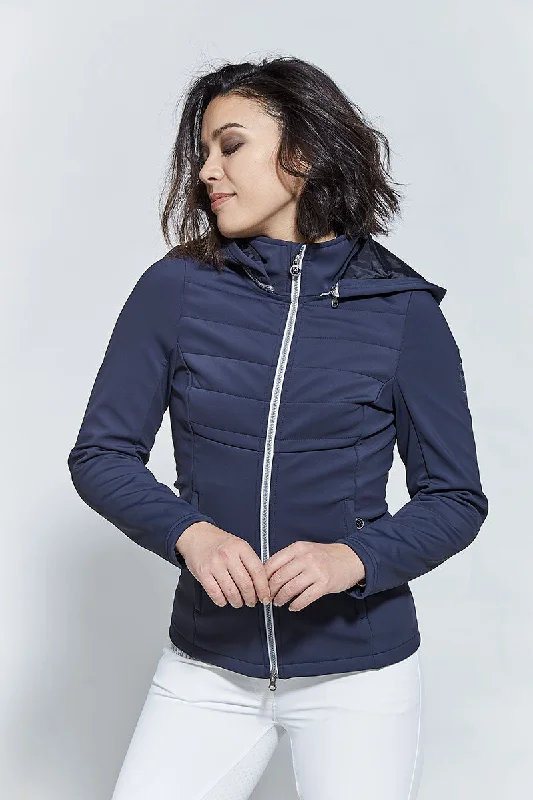 Laurens Woman's Jacket Classic Women's Pin - striped