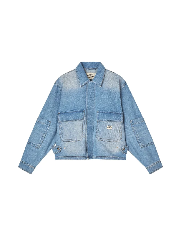 Bles Denim Soleil Jacket, Bright Blue Denim Compression