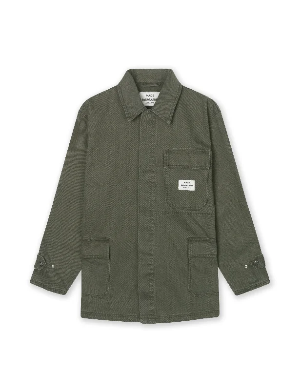 Soil Denim Johnny Jacket, Forest Night Contemporary 
