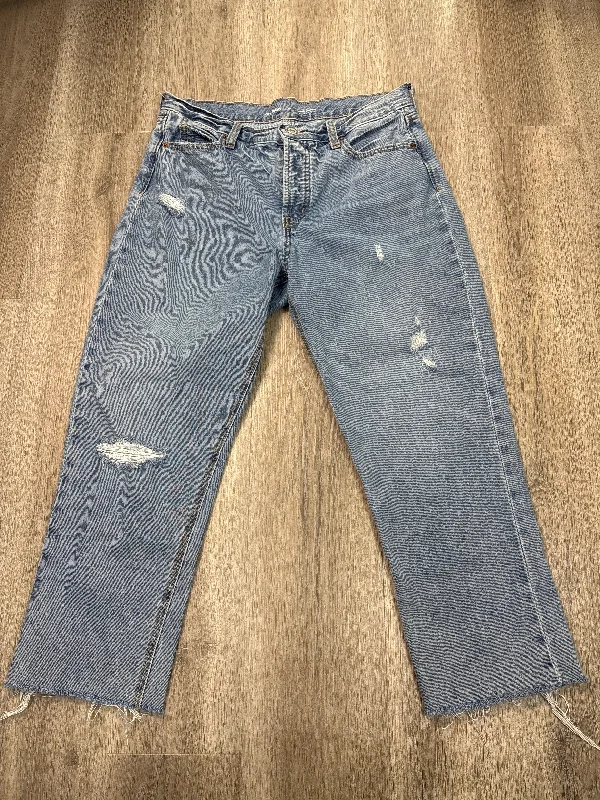 Jeans Straight By Old Navy In Blue Denim, Size: 10 Sporty Women's Tennis
