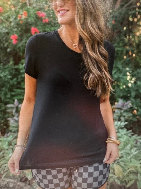 JL Basic Tee Monochromatic All - in - one