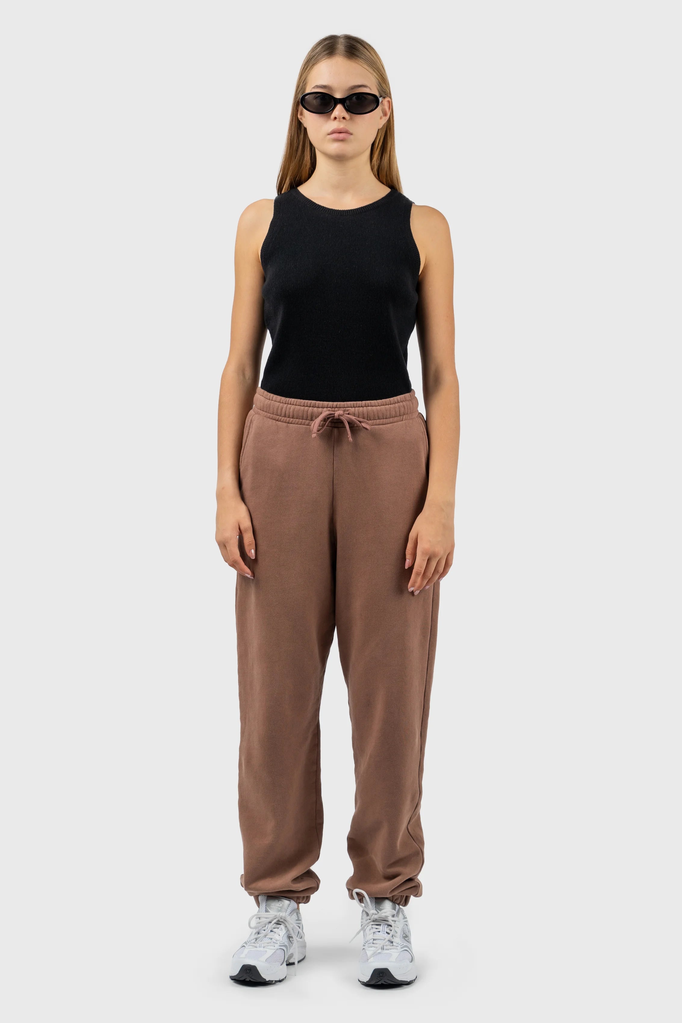 Ribbed Knit Vest Relaxed Women's 