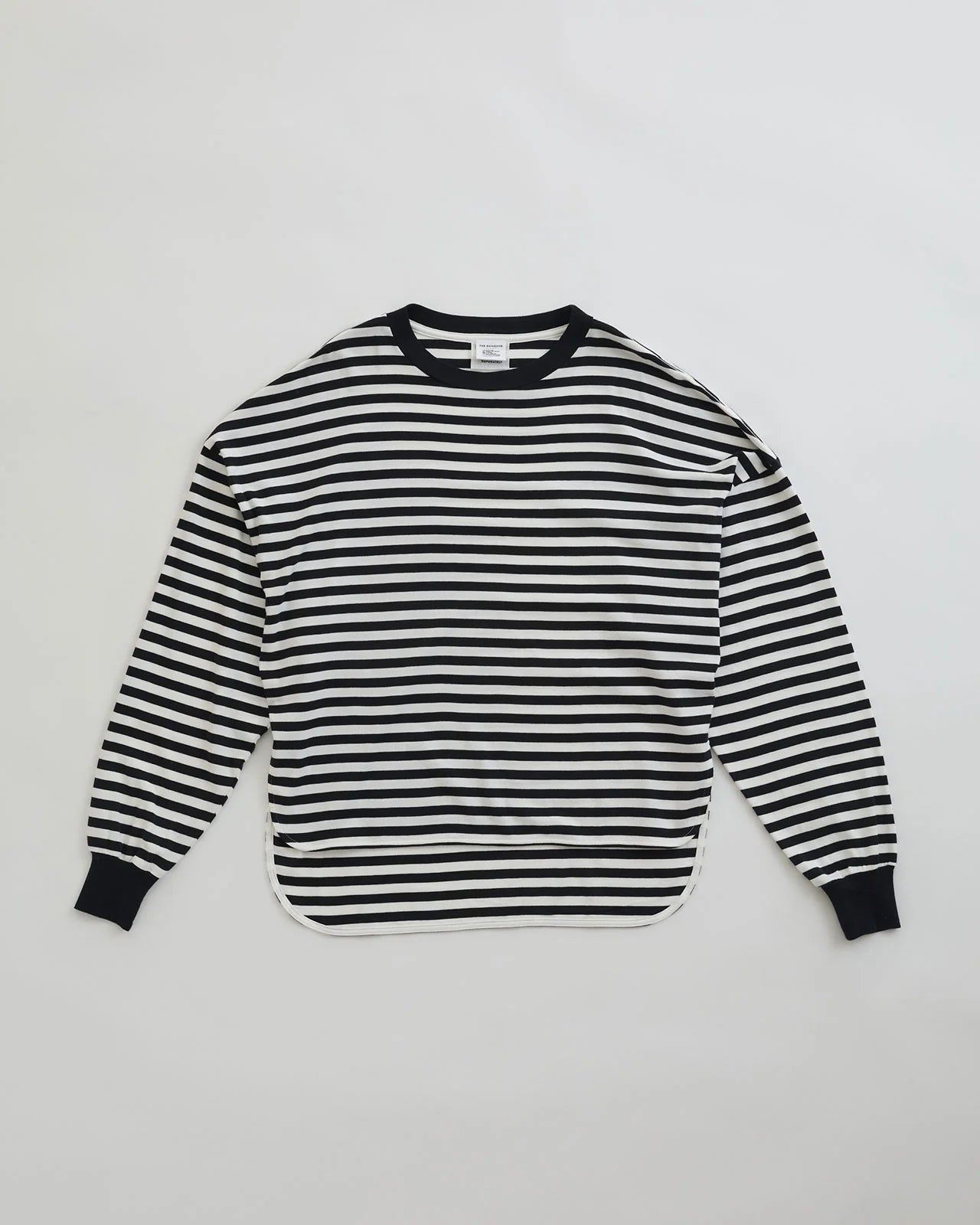 FRENCH STRIPED LONG SLEEVE TEE Relaxed Women's Beachy
