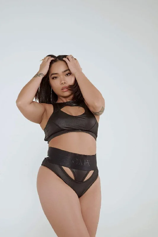I Slay Sports Bra - Black Athletic Women's 