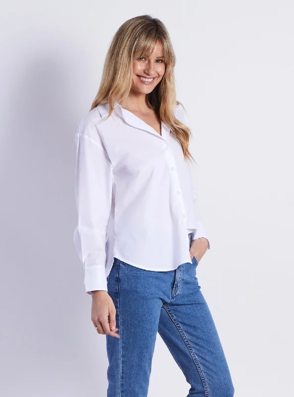 Ralph Shirt - White Relaxed Women's 