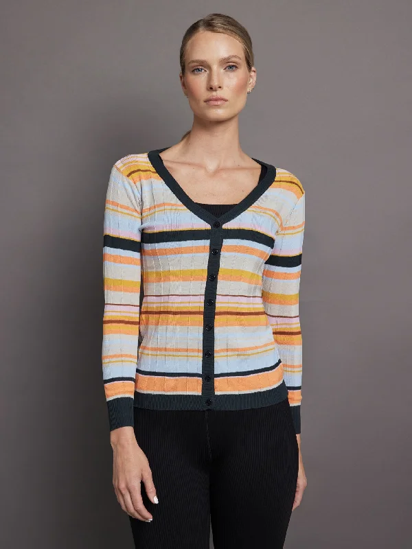 The Travel Sweater - Multi Dapper Women's Bow - adorned