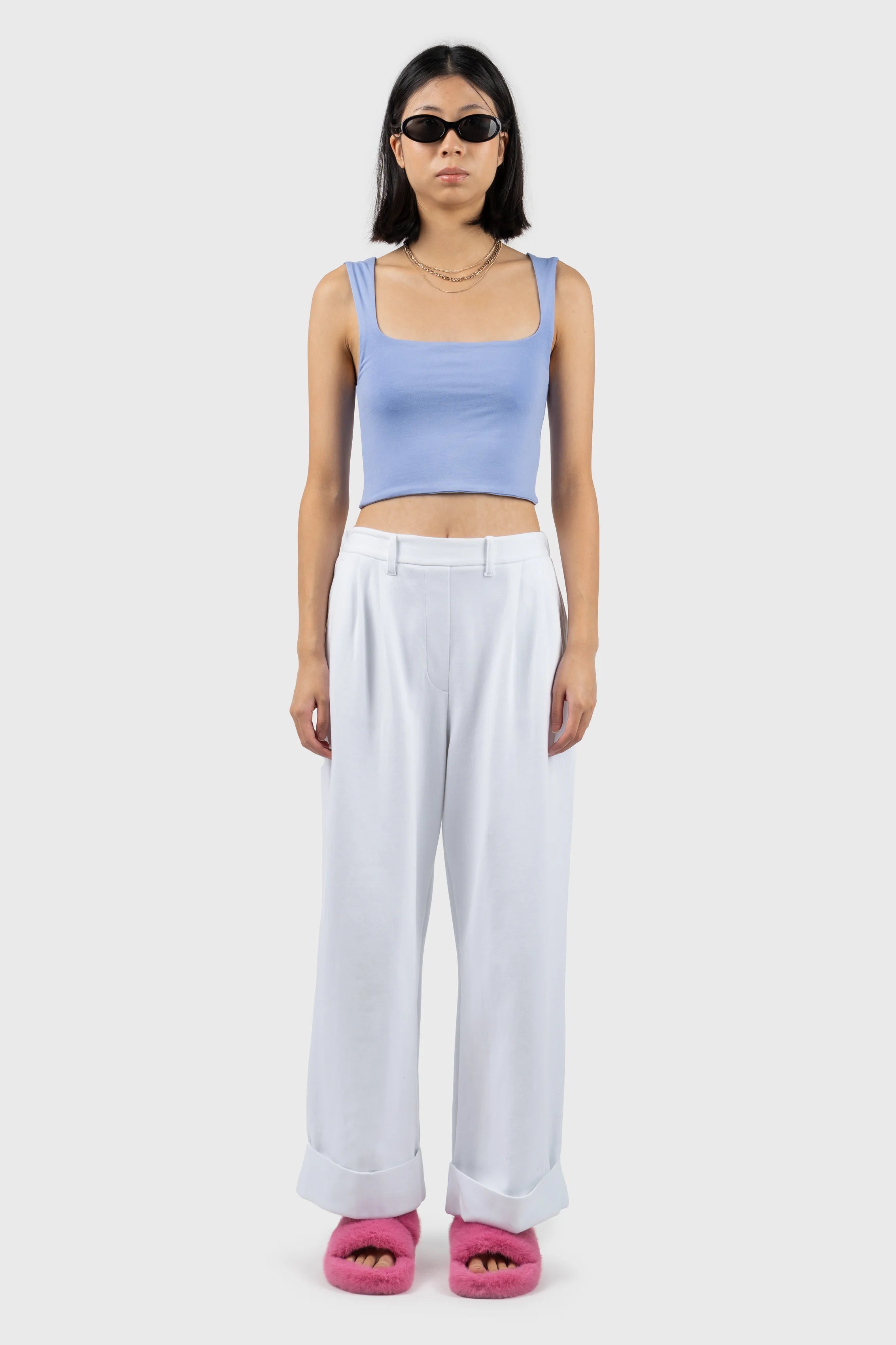 Jersey Cropped Top Bohemian Women's Free