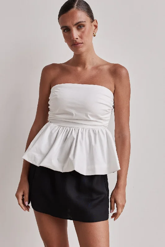 Kaila Top (White) Traditional Women's 