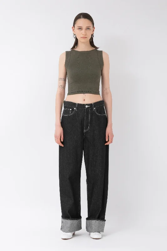 BP x WALCOAL Boxer Top Dapper Women's Bow - adorned