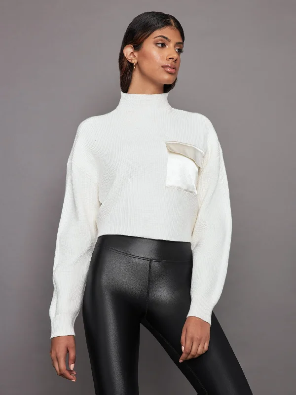 Donna Sweater - Winter White Refined Women's Velvet