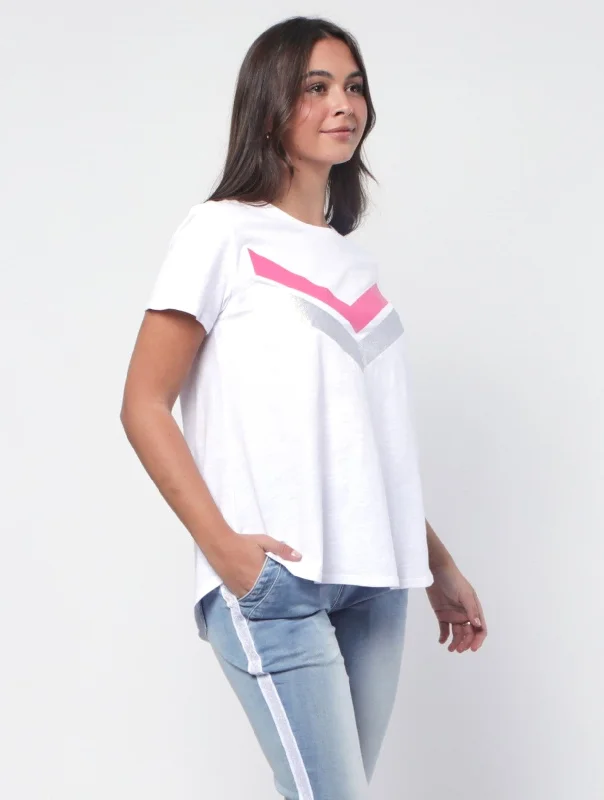 Scott Tee - White Refined Women's 