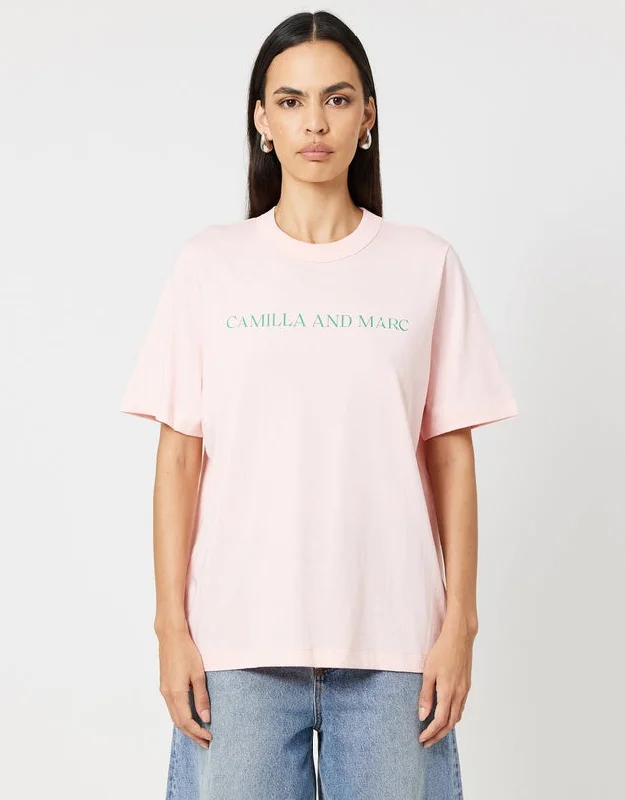 Asher Tee- Bubble Gum Luxurious Women's High -  end