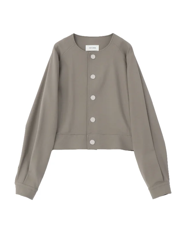 RERACS COLLARLESS RAGLAN SHORT BLOUSON Stylish Women's Neon