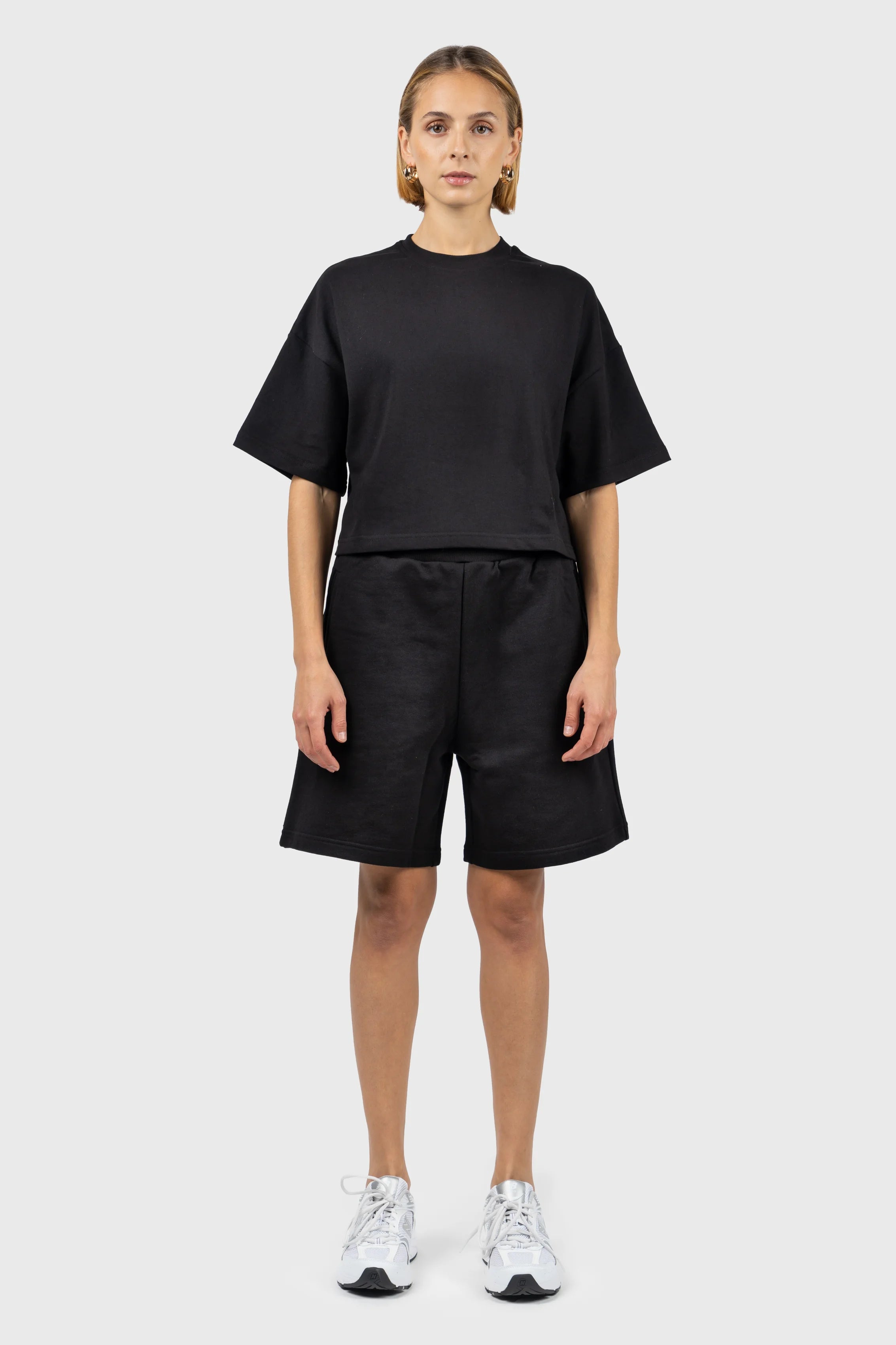 Everyday Cropped T-shirt Feminine Women's Soft 
