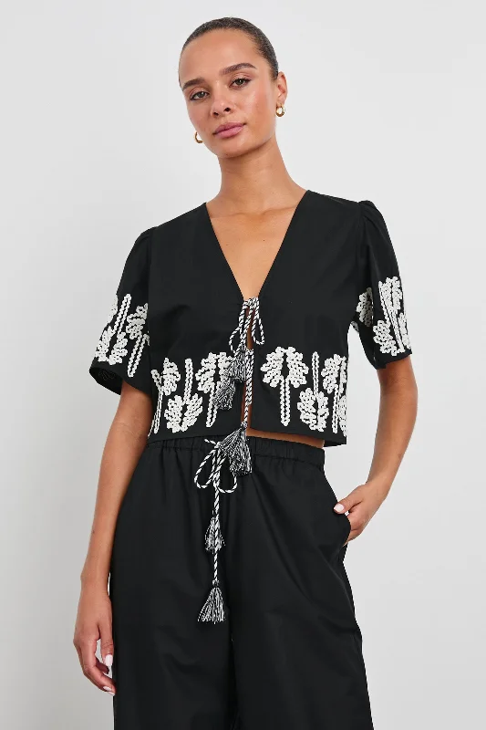 Pari Embroidery Cotton Top Cool Women's Skate