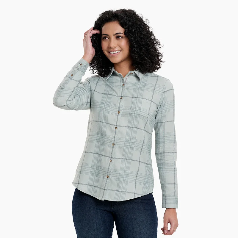 Kuhl Womens Kamila Flannel 2025 Sleek Women's Metallic